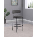 Coaster Furniture Viola 108199 Boucle Upholstered Bar Chair - Grey (Set of 2) IMAGE 2
