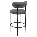 Coaster Furniture Viola 108199 Boucle Upholstered Bar Chair - Grey (Set of 2) IMAGE 6