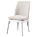 Coaster Furniture Carissa 108302 Upholstered Dining Side Chair - Beige (Set of 2) IMAGE 4