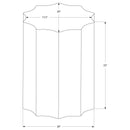  Monarch I 3901 Accent Table - Antique Copper IMAGE 7