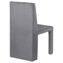 Coaster Furniture Tordera 108512 Velvet Upholstered Dining Side Chair - Grey (Set of 2) IMAGE 7