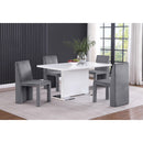 Coaster Furniture Tordera 108512 Velvet Upholstered Dining Side Chair - Grey (Set of 2) IMAGE 9