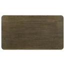 Coaster Furniture Biloxi 108681 71-inch Rectangular Wood Dining Table - Greyish Brown IMAGE 5