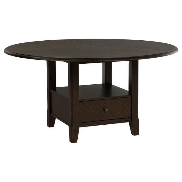 Coaster Furniture Round Twyla Dining Table with Pedestal Base 115100 IMAGE 1