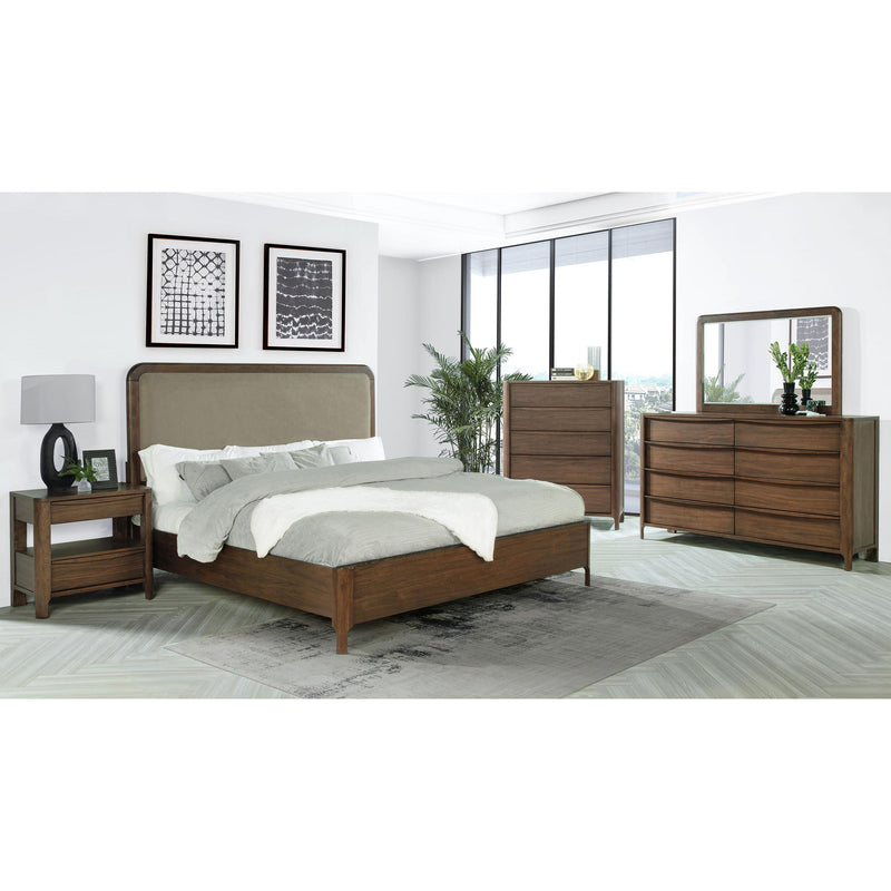  Coaster Furniture Maderia 223322 2-Drawer Nightstand Bedside Table - Walnut IMAGE 12