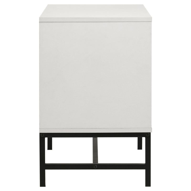 Coaster Furniture Sonora 224862 2-drawer Nightstand Bedside Table - White IMAGE 5