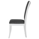 Coaster Furniture Judd 109332 Upholstered Dining Side Chair - Pearl White (Set of 2) IMAGE 5