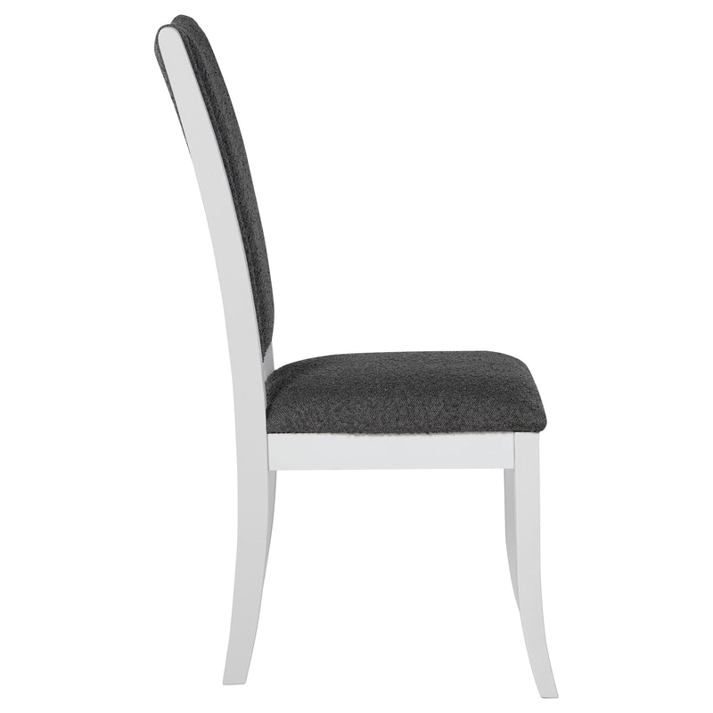 Coaster Furniture Judd 109332 Upholstered Dining Side Chair - Pearl White (Set of 2) IMAGE 9