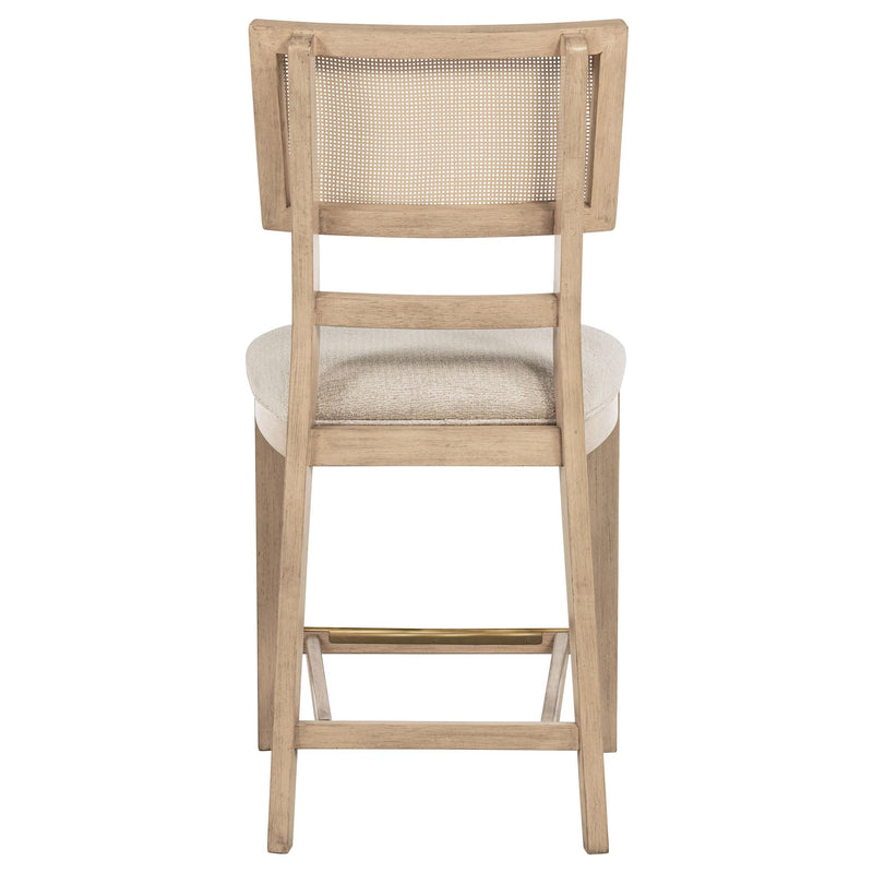  Coaster Furniture Kailani 109389 Rattan Cane Counter Side Chair - Beige Oak IMAGE 7