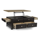 Signature Design by Ashley Drazmine T734 Occasional Table Set IMAGE 2