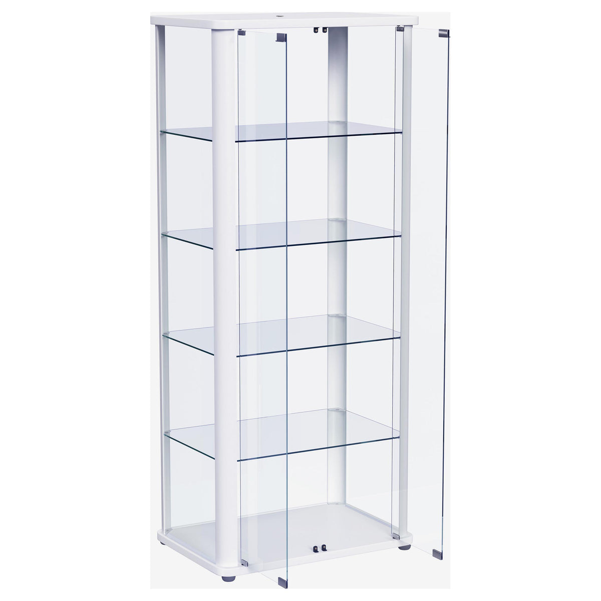 Coaster Furniture Aero 950399 5-shelf Display Curio Cabinet with LED L