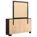  Coaster Furniture Kauffman 204393M 6-Drawer Dresser with Mirror - Dark Cocoa IMAGE 6