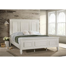  Coaster Furniture Sandy Beach 201301KWN 63-inch California King Panel Bed - Cream White IMAGE 2