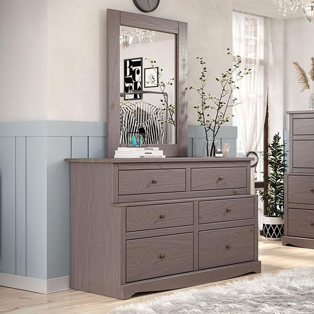 Furniture of America Stavros AM7002GY-D Dresser IMAGE 1