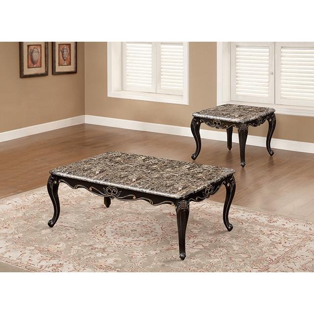 Furniture of America Albacete FM45006BR-E End Table IMAGE 2