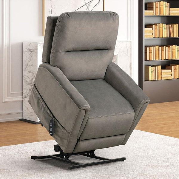 Furniture of America Ferdinandus FM68000GY-LC Power Lift Chair IMAGE 1