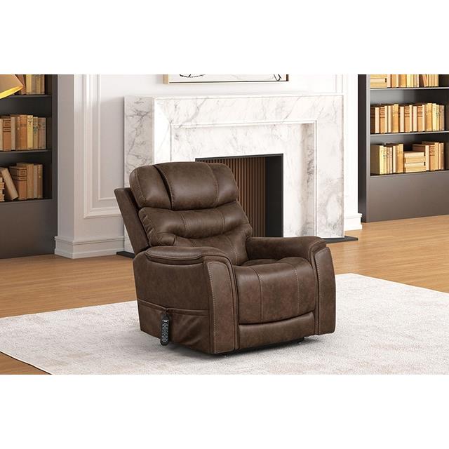 Furniture of America Guinevra FM68005WN-LC Power Lift Chair IMAGE 2