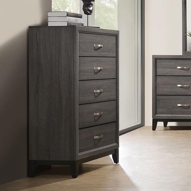 Furniture of America Errico FM7215GY-C Chest IMAGE 1