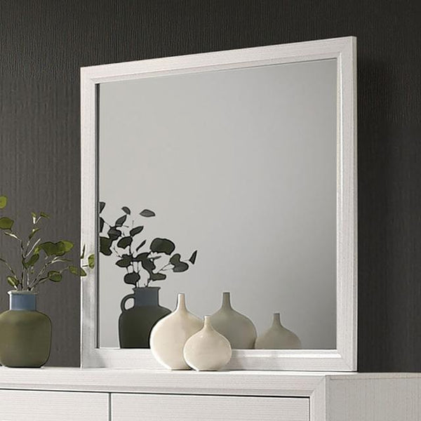 Furniture of America Errico FM7215WH-M Mirror IMAGE 1