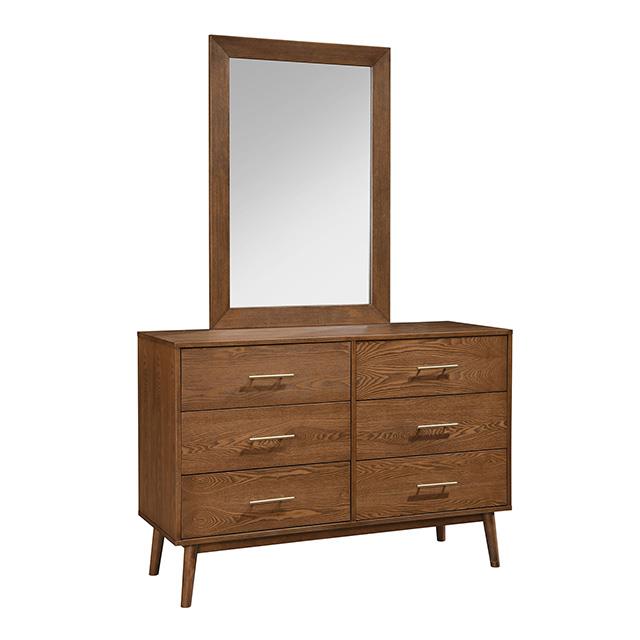 Furniture of America Tromso FM7220WN-M Mirror w/ Support IMAGE 3