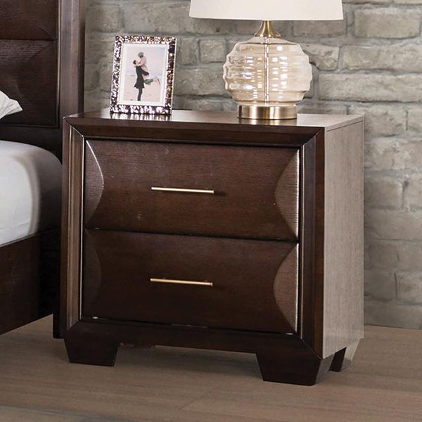 Furniture of America Chemnitz FM7399ES-N Night Stand IMAGE 1