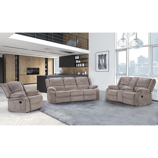 Furniture of America Cosimo NX6003GY-LV Manual Sofa IMAGE 3