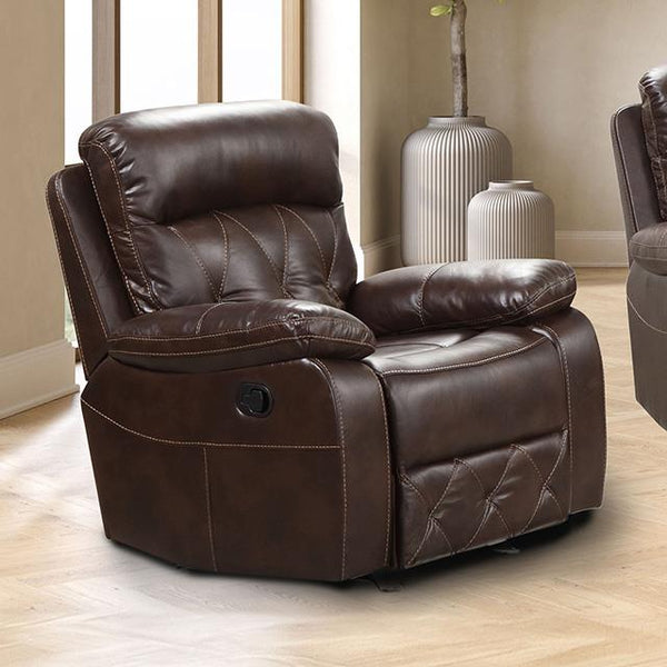 Furniture of America NX6004BR-CH Manual Chair IMAGE 1