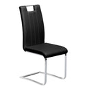  Mazin Furniture 738S4N-BK Side Chair IMAGE 1