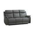  Mazin Furniture Cyrus 99840PN-GY-3 Power Reclining Sofa IMAGE 1