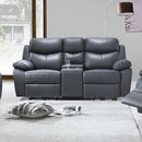  IFDC IF-8121 Power Reclining Loveseat with Console IMAGE 1