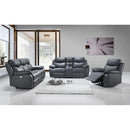  IFDC IF-8121 Power Reclining Sofa - Soft Grey IMAGE 2