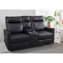  IFDC IF-8005 Power Reclining Loveseat with Console IMAGE 1
