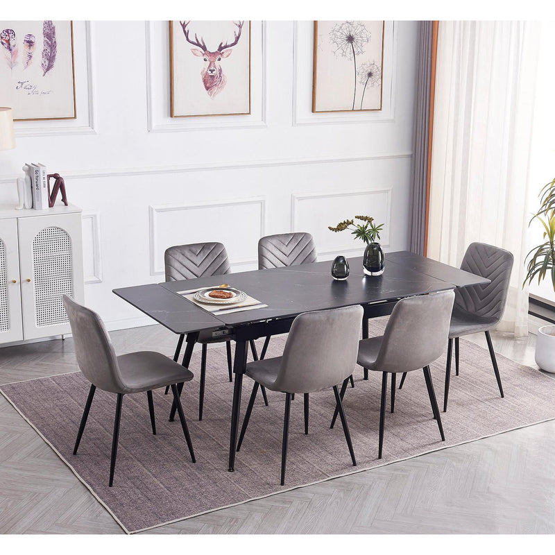  IFDC T-1817 Dining Table IMAGE 4