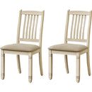  Monarch I 1265 Set of 2 Dining Chairs - Beige IMAGE 1