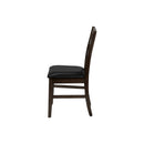  Monarch I 1332 37"H Dining Chair - Espresso/Black Pu Seat IMAGE 4