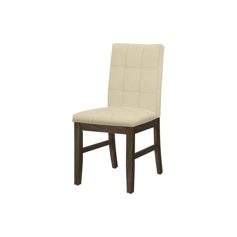  Monarch I 1376 37"H Dining Chair - Grey/Cream Fabric Seat IMAGE 2