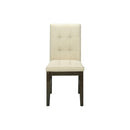  Monarch I 1376 37"H Dining Chair - Grey/Cream Fabric Seat IMAGE 3
