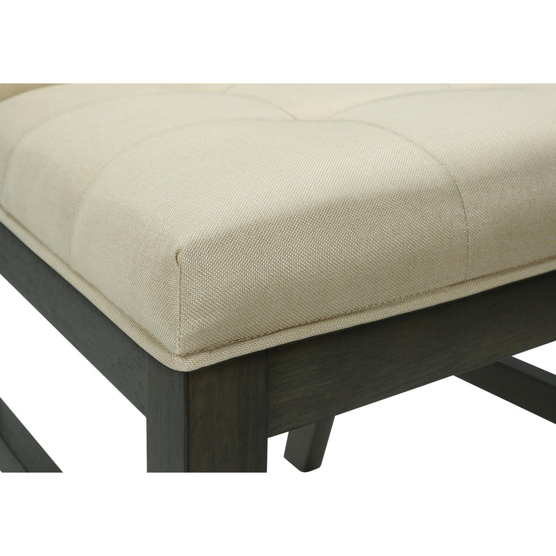  Monarch I 1376 37"H Dining Chair - Grey/Cream Fabric Seat IMAGE 8