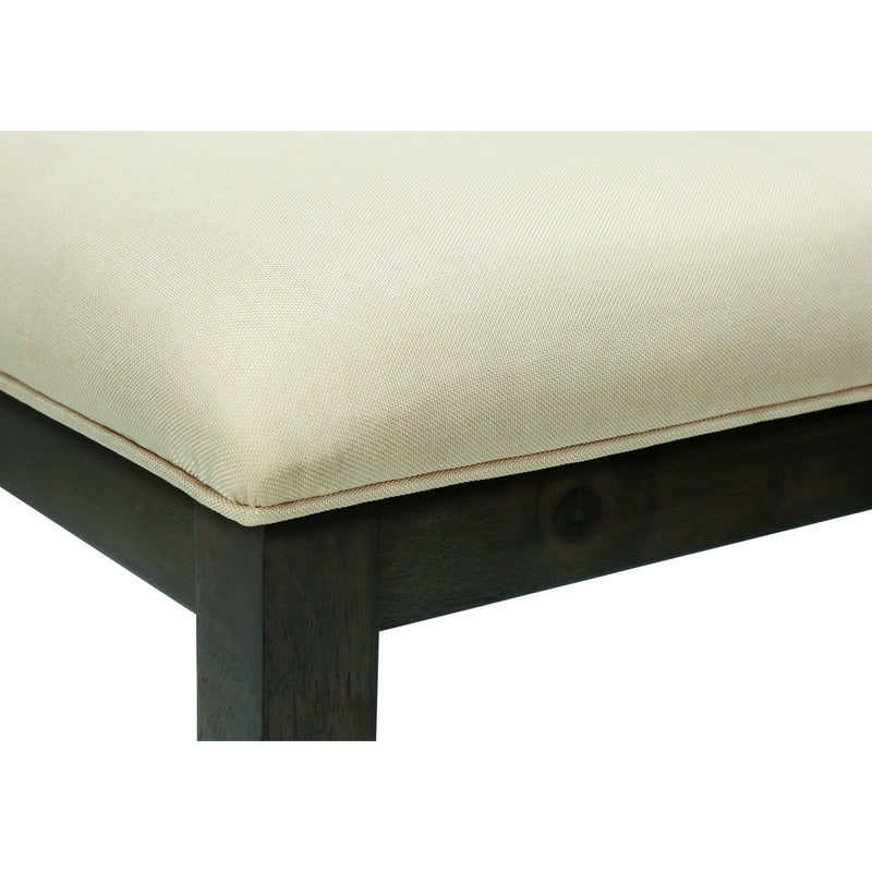  Monarch I 1377 44"L Bench - Grey/Cream Fabric Seat IMAGE 8