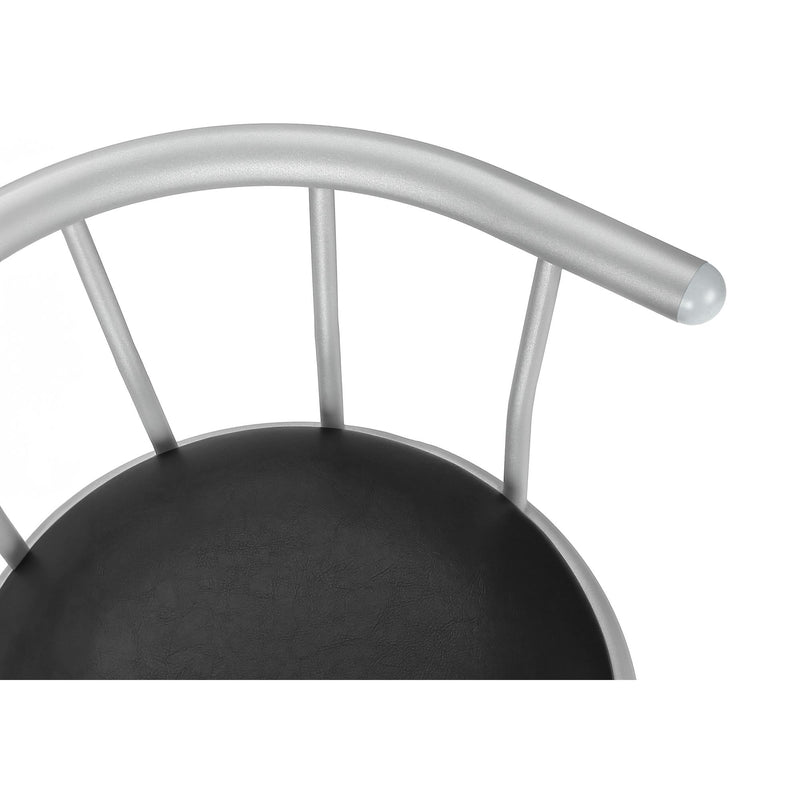  Monarch I 2399 36"H - Swivel/Silver Metal IMAGE 9