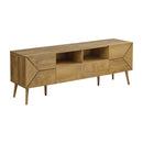  Monarch I 2753 72"L TV Stand - Walnut with Storage IMAGE 2