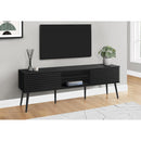  Monarch I 2783 72"L TV Stand - Black with 2 Doors IMAGE 1