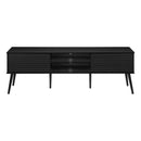 Monarch I 2783 72"L TV Stand - Black with 2 Doors IMAGE 3
