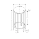  Monarch I 3755 24"H - Dark Bronze/Black Metal IMAGE 4