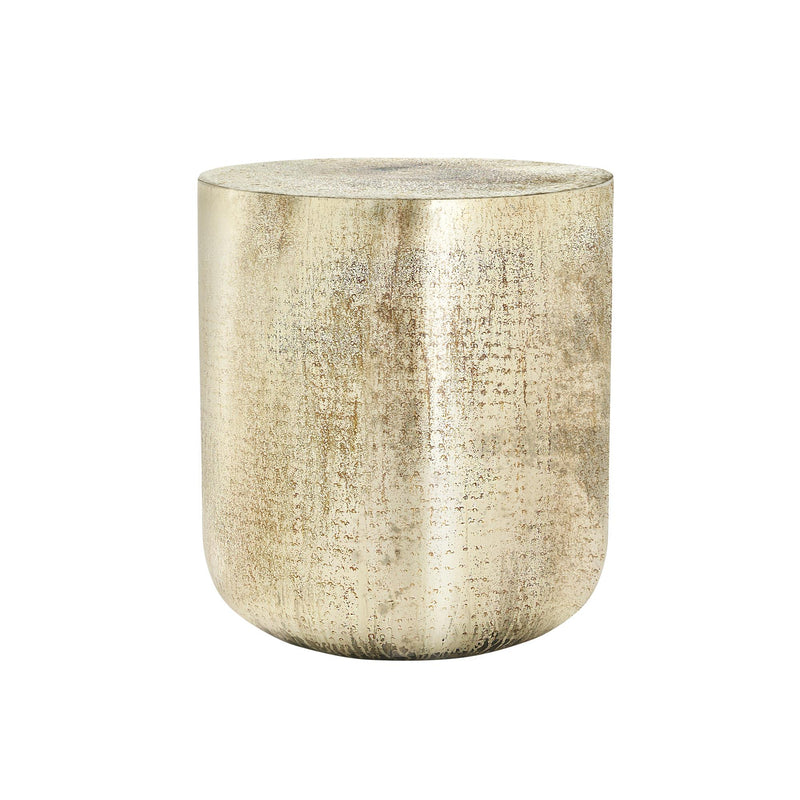  Monarch I 3907 22"H - Antique Gold Iron Metal Drum IMAGE 3