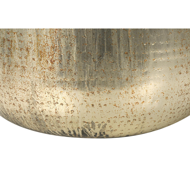  Monarch I 3907 22"H - Antique Gold Iron Metal Drum IMAGE 5