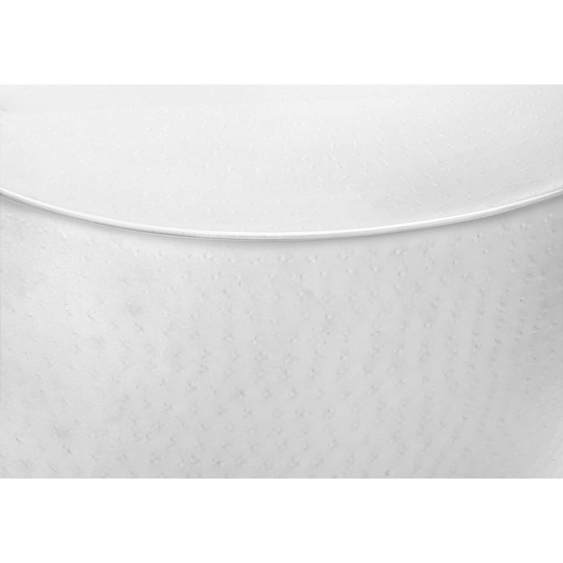  Monarch I 3921 22"H - White Textured Iron Metal Drum IMAGE 4