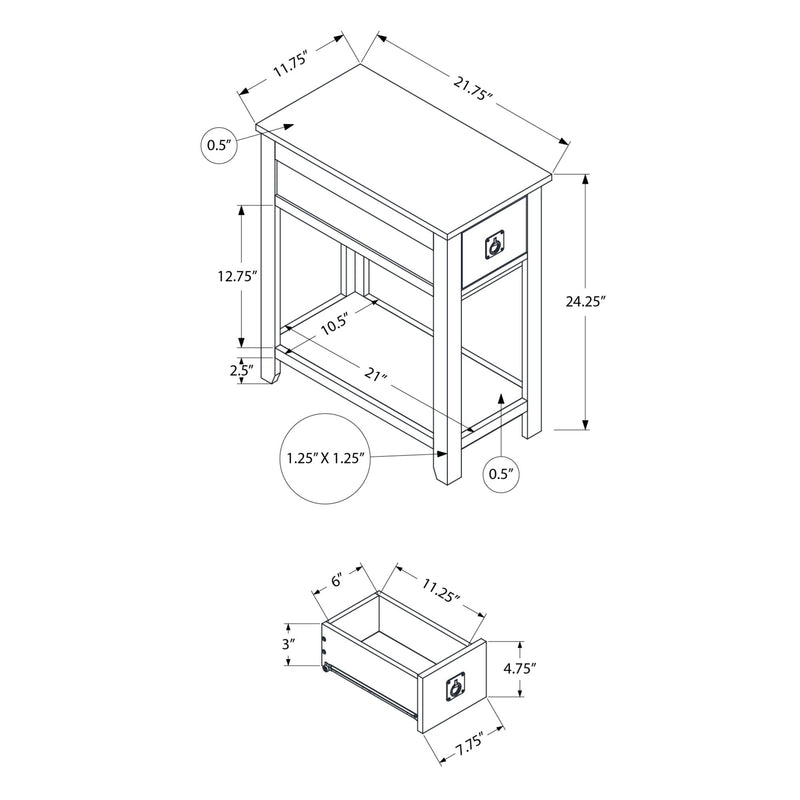  Monarch I 3953 24"H - Espresso Veneer IMAGE 4