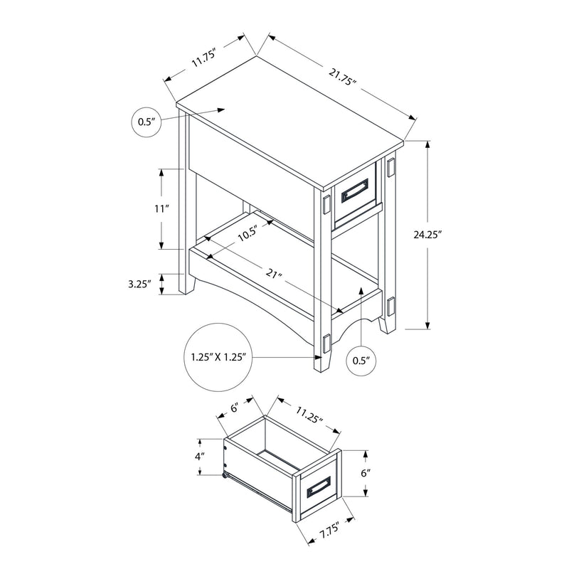  Monarch I 3955 24"H - Brown Walnut Veneer IMAGE 11
