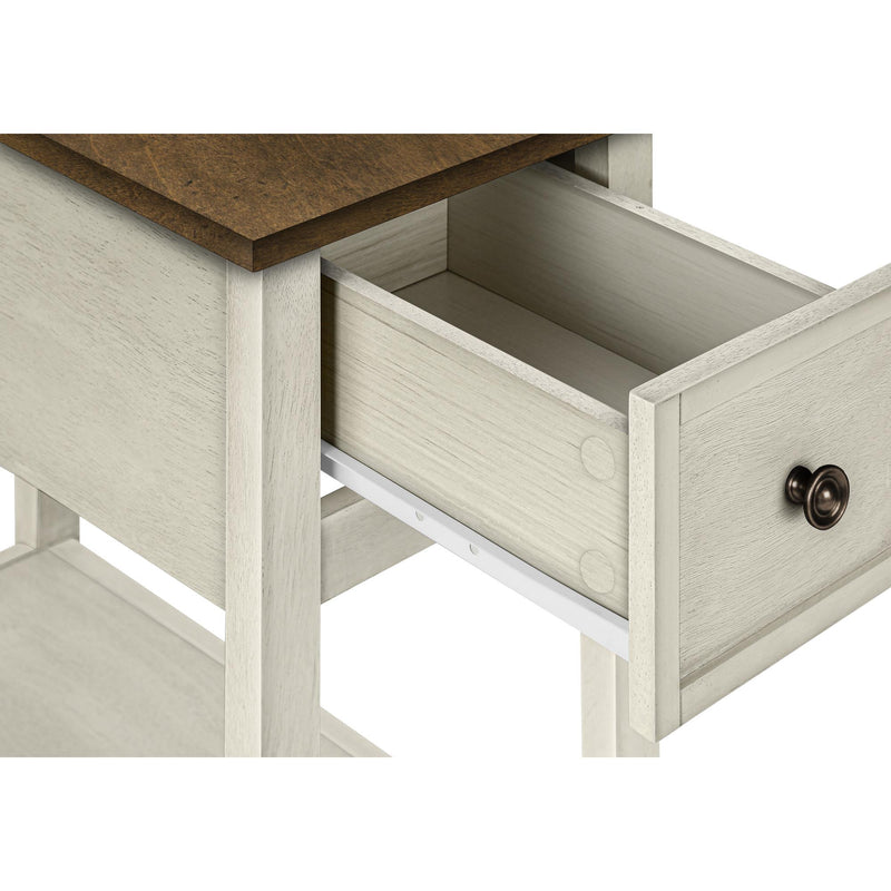  Monarch I 3962 24"H - Antique White/Espresso Veneer IMAGE 9